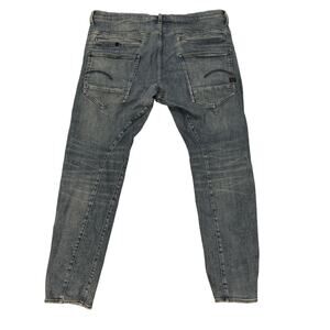 G-Star RAW D-Staq 3D Slim Mens Jeans W38 L34 Tag Measured 30 Inseam